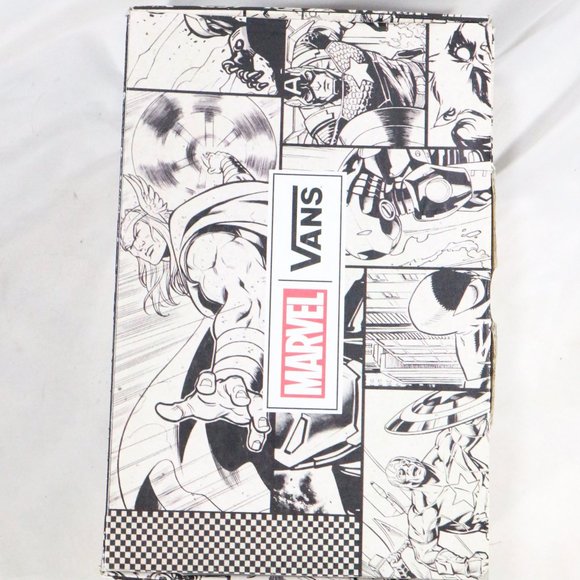 VANS Marvel x SK8-Hi 'Deadpool' Sneakers NIB - Picture 13 of 15